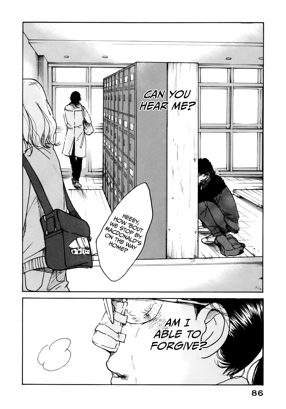 Sensei no Shiroi Uso Chapter 40 page 21 - Chapter 40: On the Other Side of the Lockers
