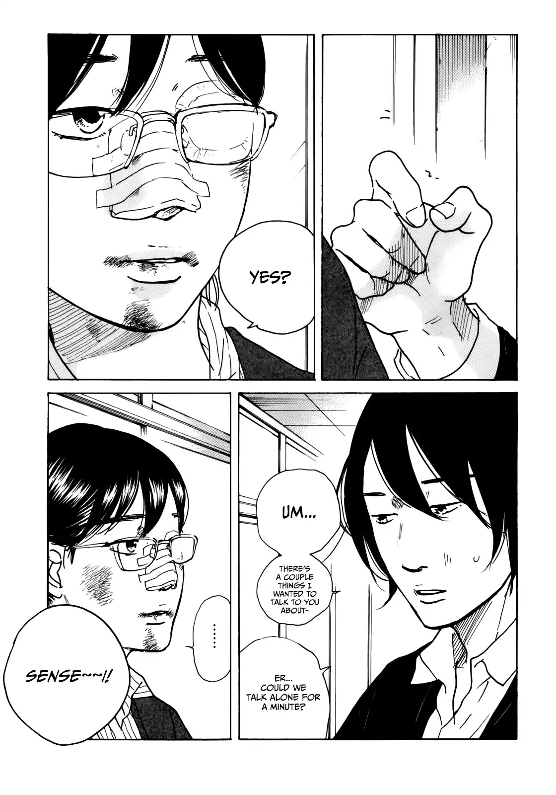Sensei no Shiroi Uso Chapter 40 page 4 - Chapter 40: On the Other Side of the Lockers