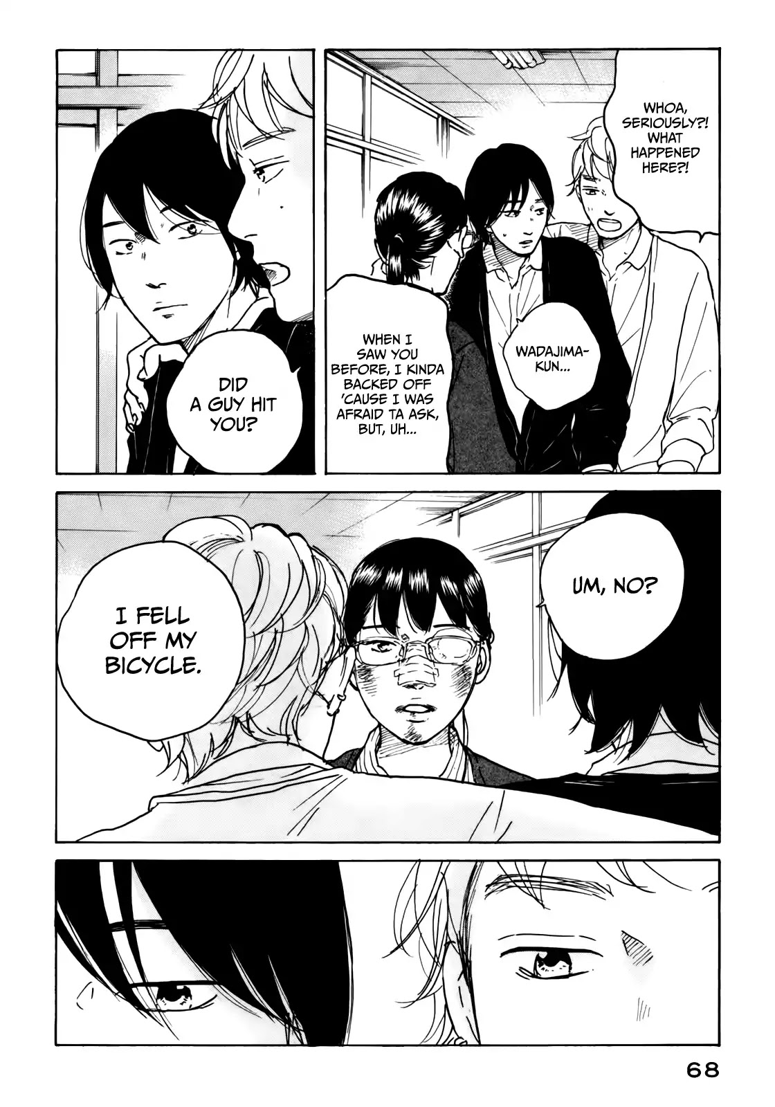 Sensei no Shiroi Uso Chapter 40 page 5 - Chapter 40: On the Other Side of the Lockers
