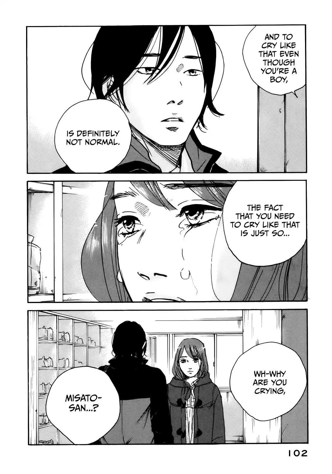 Sensei no Shiroi Uso Chapter 41 page 10 - Chapter 41: Visitor