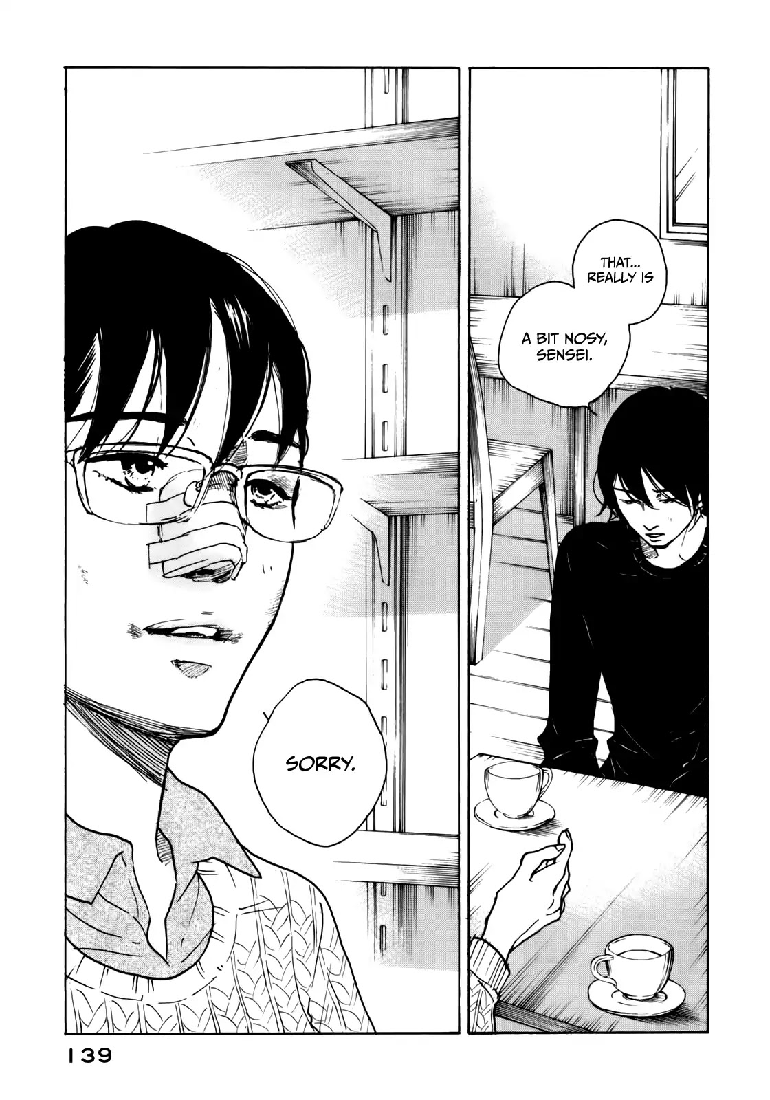 Sensei no Shiroi Uso Chapter 42 page 15 - Chapter 42: Last Date