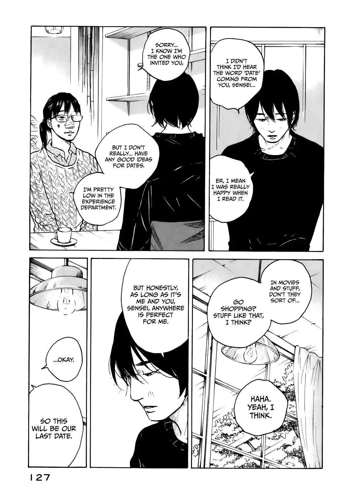Sensei no Shiroi Uso Chapter 42 page 4 - Chapter 42: Last Date
