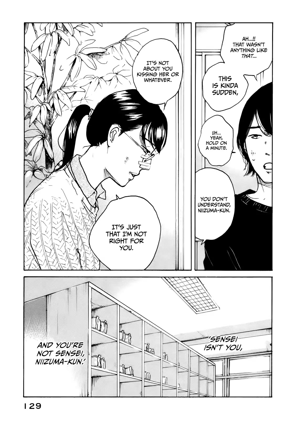 Sensei no Shiroi Uso Chapter 42 page 6 - Chapter 42: Last Date