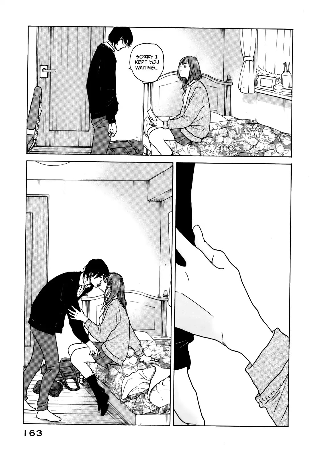 Sensei no Shiroi Uso Chapter 43 page 13 - Chapter 43: The Two That Travel Through the Night