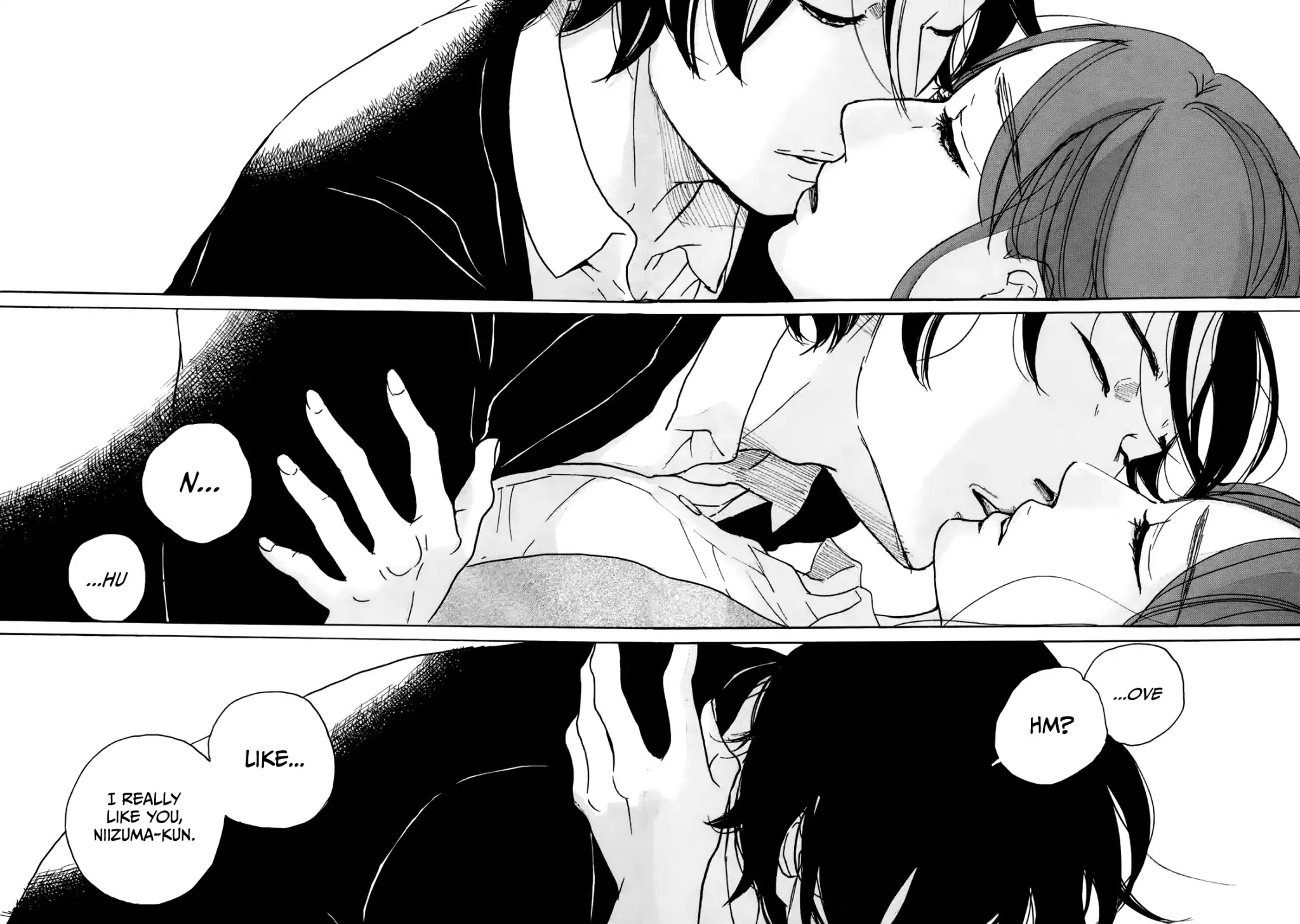 Sensei no Shiroi Uso Chapter 43 page 14 - Chapter 43: The Two That Travel Through the Night