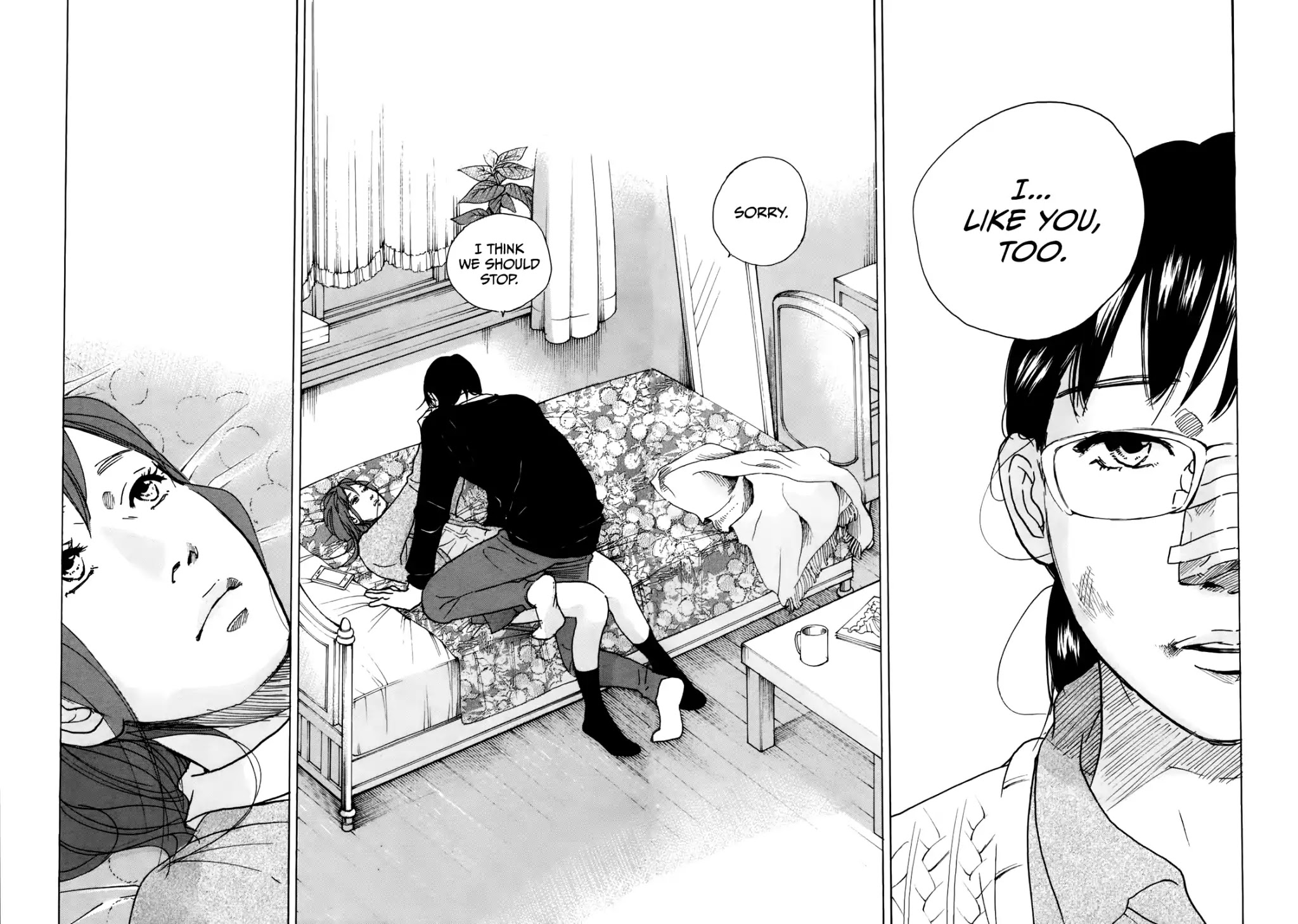 Sensei no Shiroi Uso Chapter 43 page 15 - Chapter 43: The Two That Travel Through the Night
