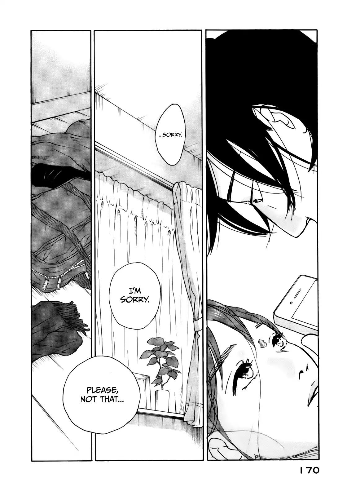 Sensei no Shiroi Uso Chapter 43 page 17 - Chapter 43: The Two That Travel Through the Night
