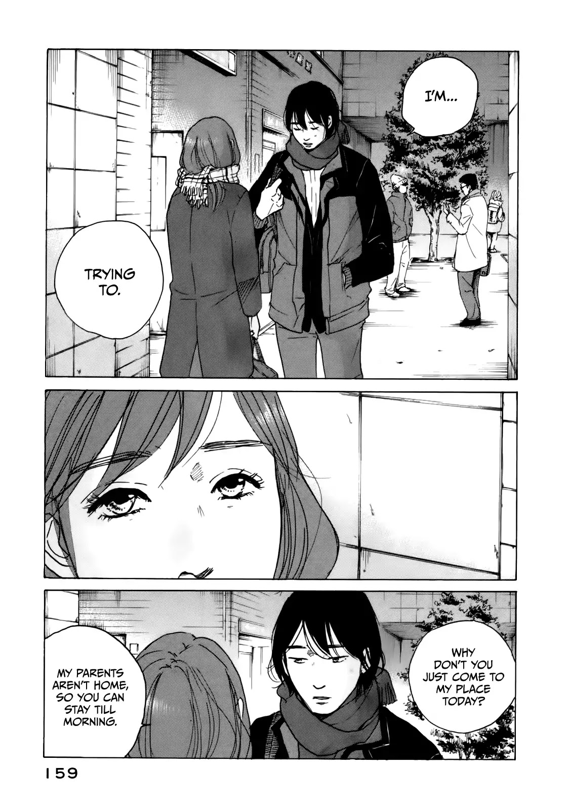 Sensei no Shiroi Uso Chapter 43 page 9 - Chapter 43: The Two That Travel Through the Night