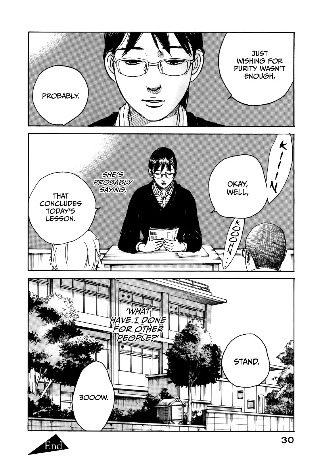 Sensei no Shiroi Uso Chapter 44 page 32 - Chapter 44: Final Lesson