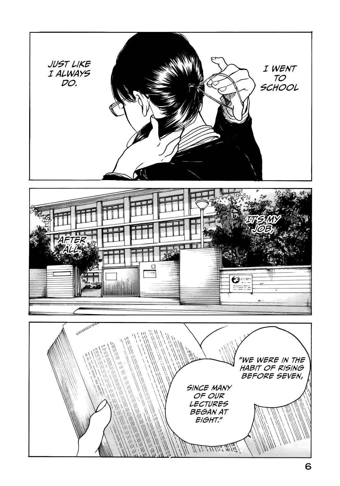 Sensei no Shiroi Uso Chapter 44 page 8 - Chapter 44: Final Lesson