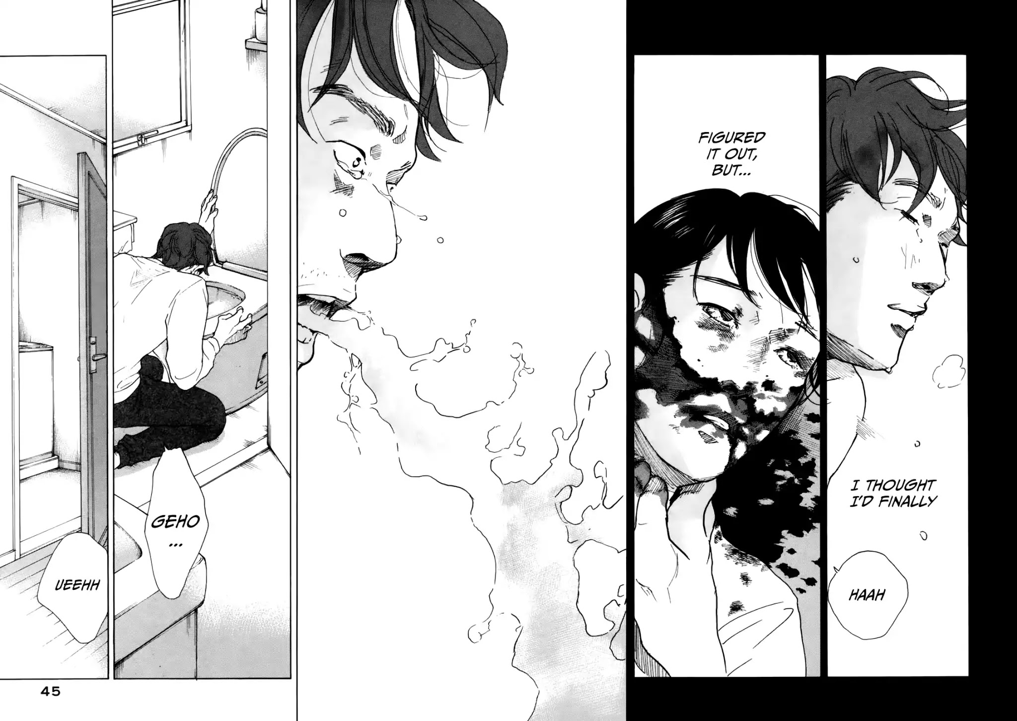Sensei no Shiroi Uso Chapter 45 page 14 - Chapter 45: Just Being Alive is Bad Enough