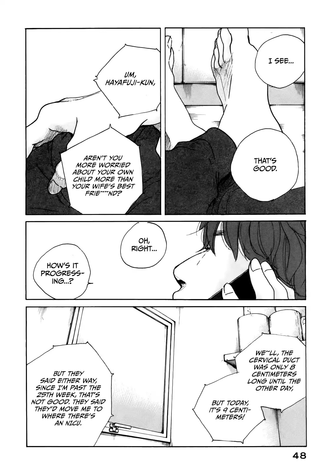 Sensei no Shiroi Uso Chapter 45 page 17 - Chapter 45: Just Being Alive is Bad Enough