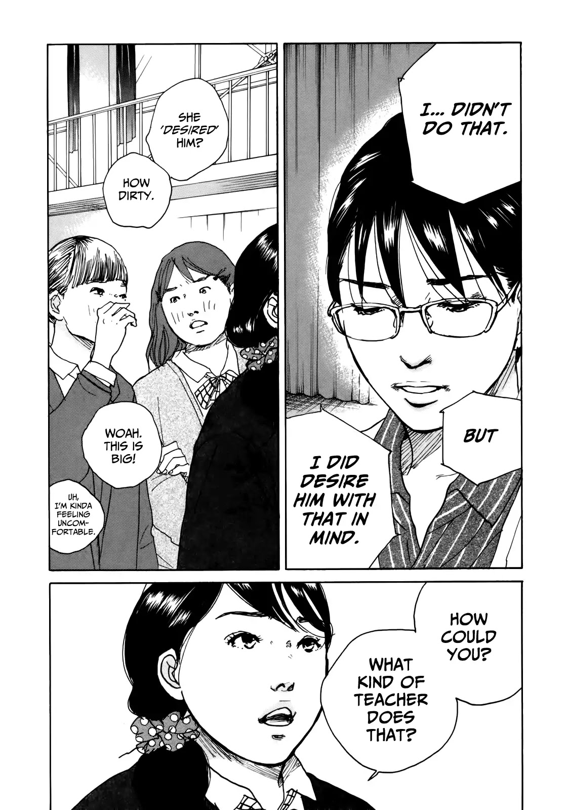 Sensei no Shiroi Uso Chapter 46 page 10 - Chapter 46: Bangs