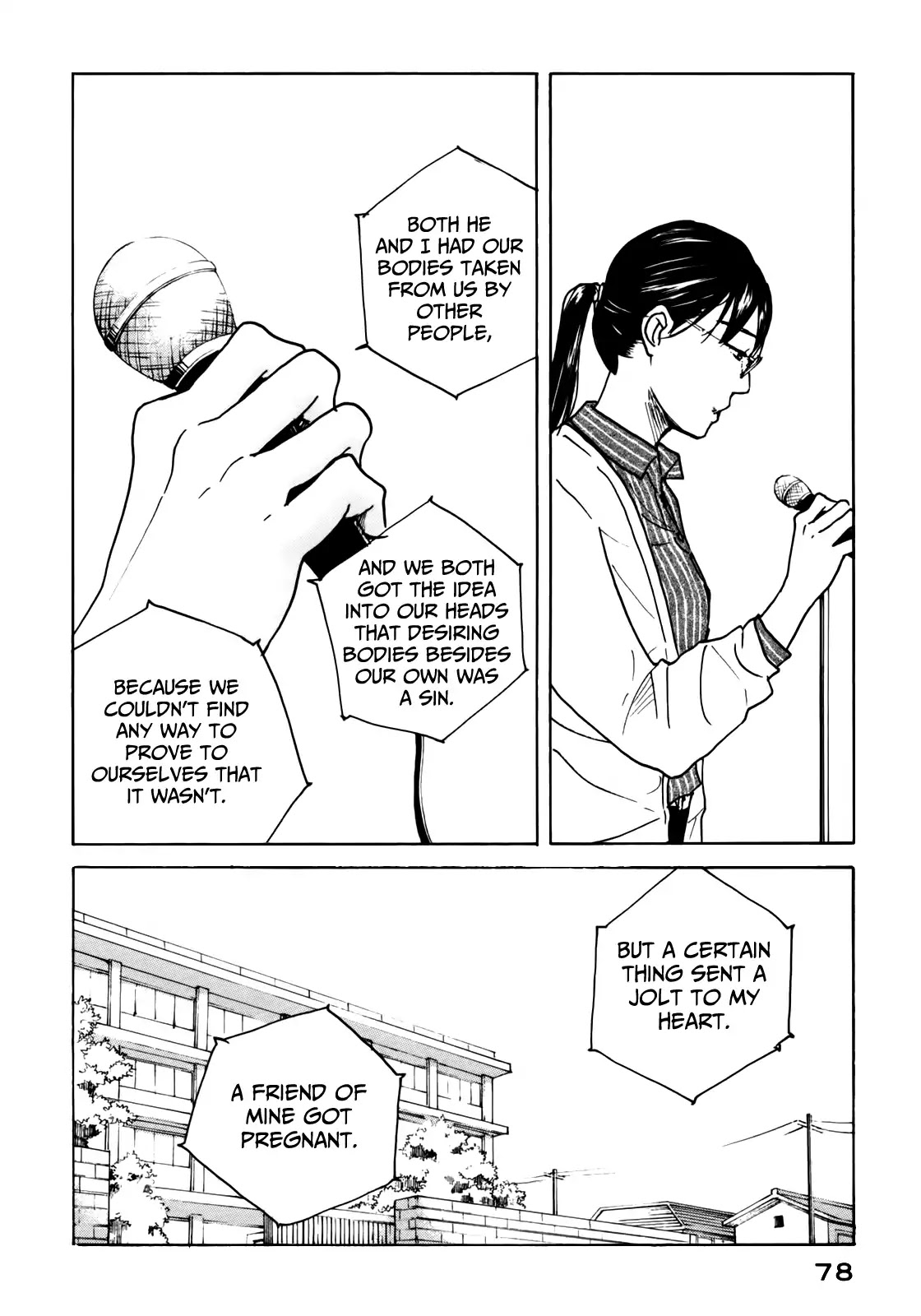 Sensei no Shiroi Uso Chapter 46 page 15 - Chapter 46: Bangs