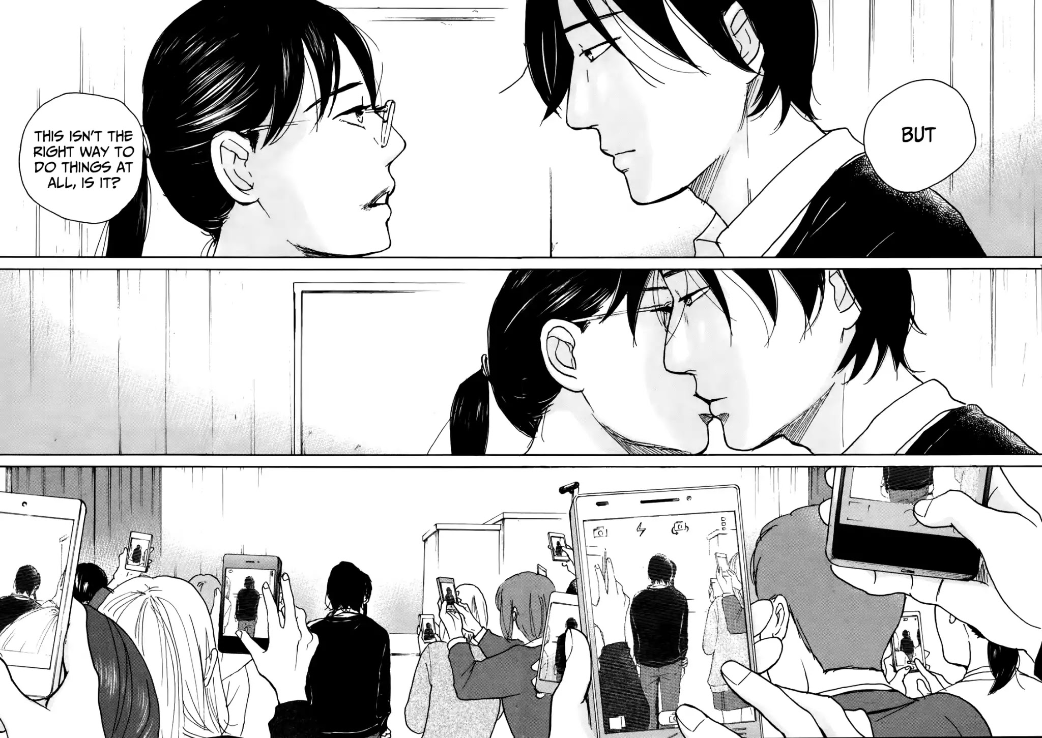Sensei no Shiroi Uso Chapter 46 page 21 - Chapter 46: Bangs