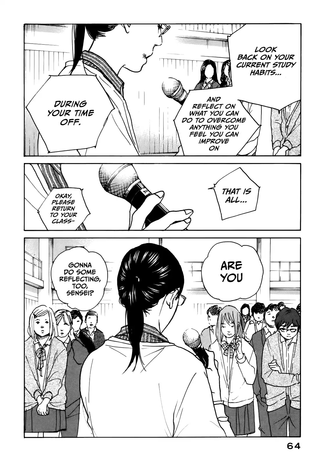 Sensei no Shiroi Uso Chapter 46 page 4 - Chapter 46: Bangs
