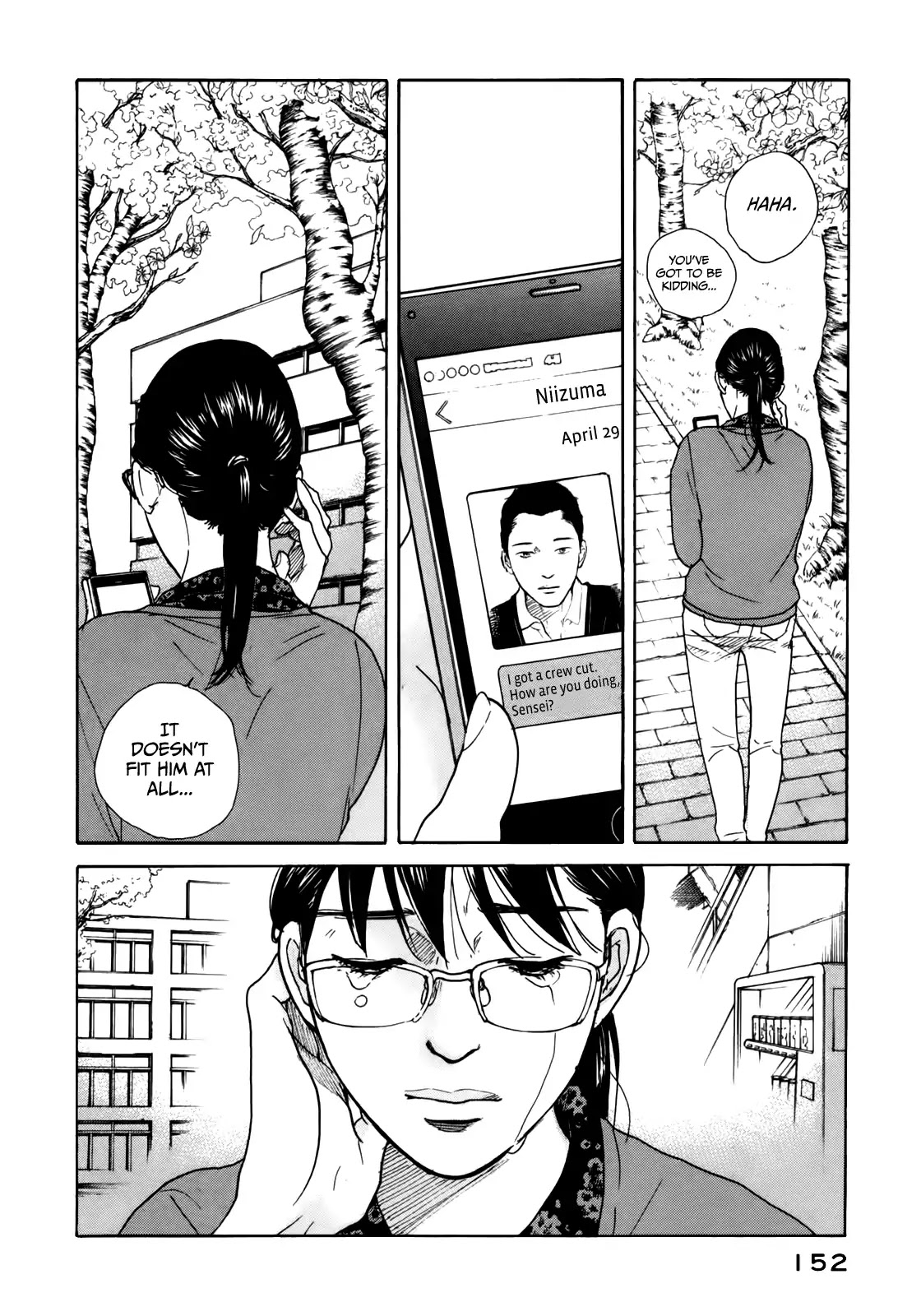 Sensei no Shiroi Uso Chapter 48 page 25 - Chapter 48: How Are You?