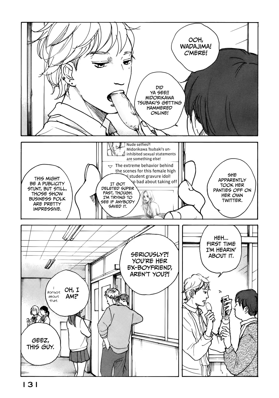 Sensei no Shiroi Uso Chapter 48 page 5 - Chapter 48: How Are You?