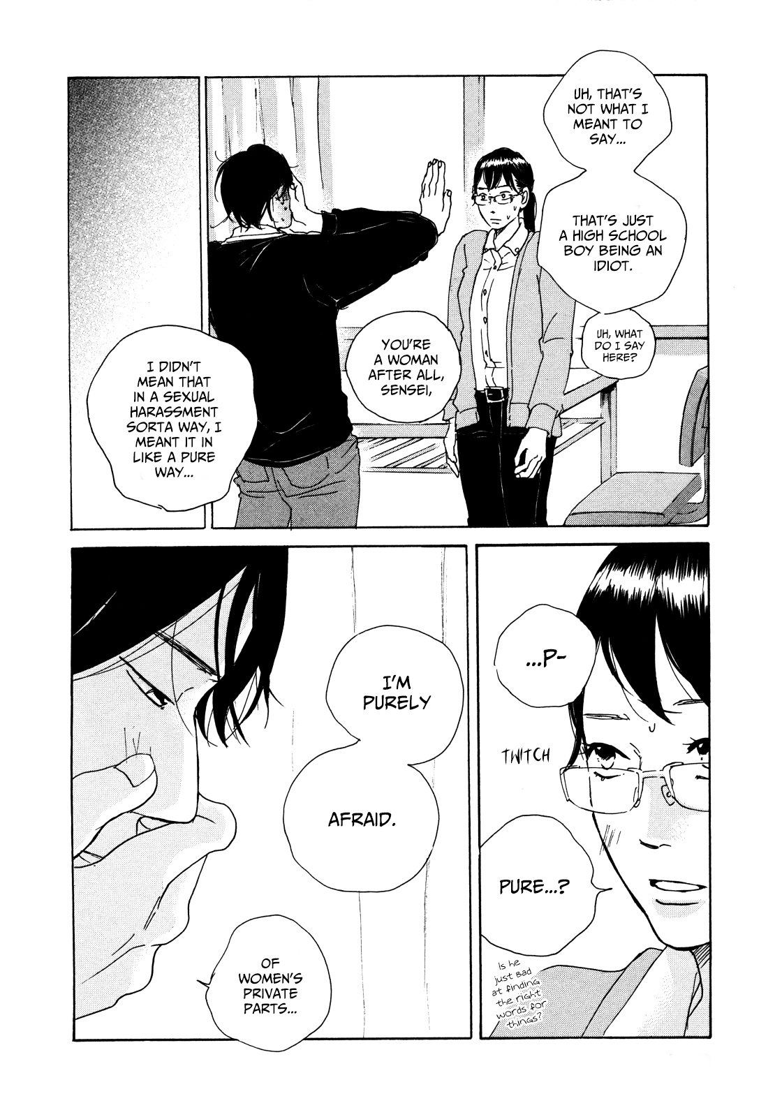 Sensei no Shiroi Uso Chapter 5 page 4 - Chapter 5: Swallowed