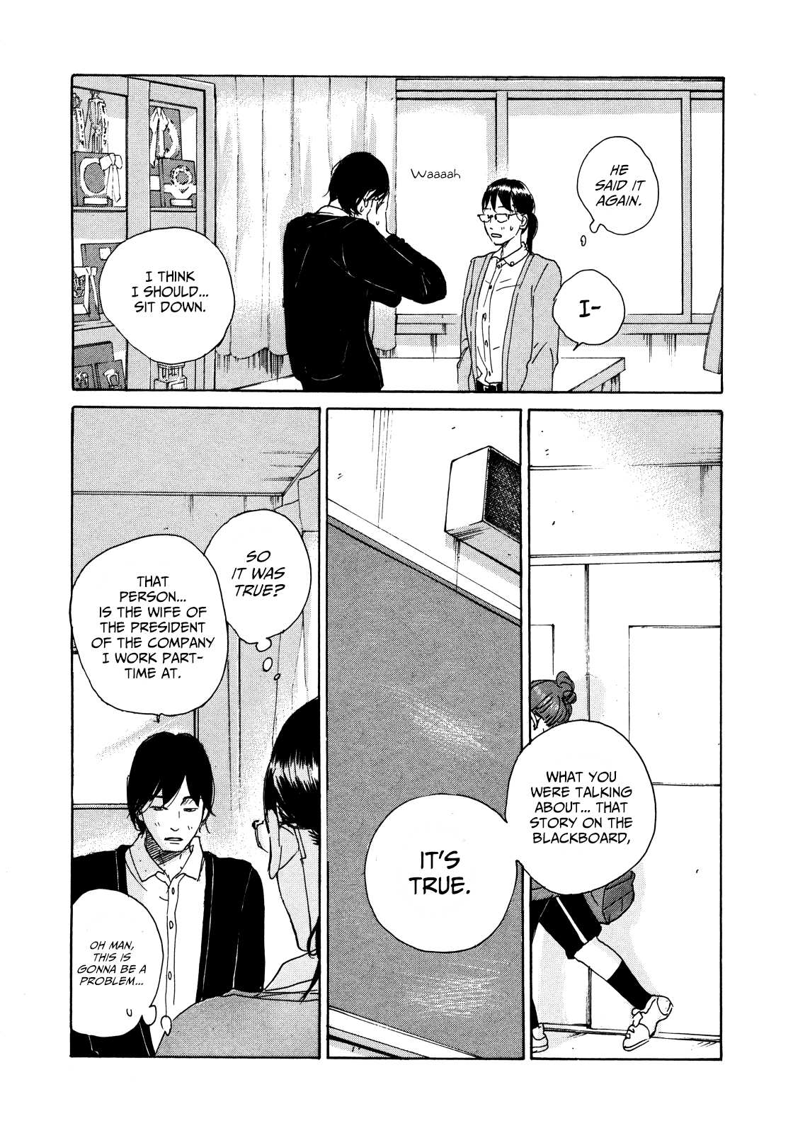 Sensei no Shiroi Uso Chapter 5 page 5 - Chapter 5: Swallowed