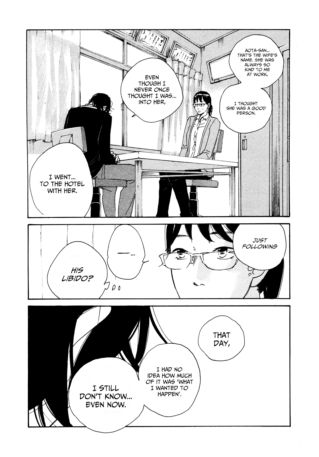 Sensei no Shiroi Uso Chapter 5 page 6 - Chapter 5: Swallowed