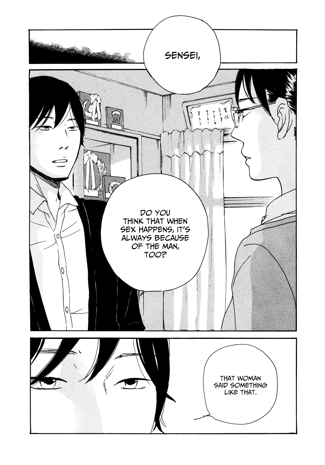 Sensei no Shiroi Uso Chapter 5 page 8 - Chapter 5: Swallowed
