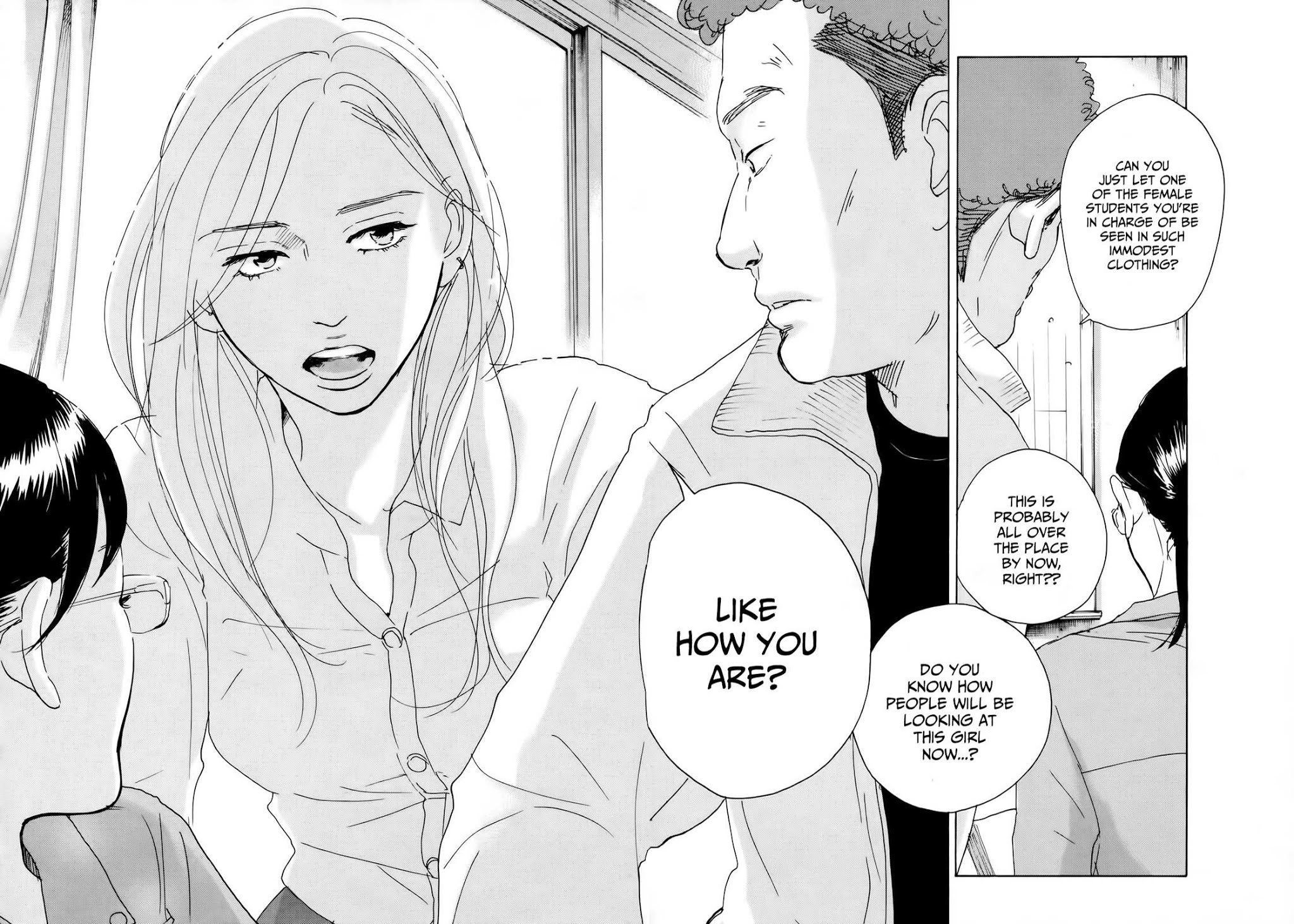 Sensei no Shiroi Uso Chapter 9 page 24 - Chapter 9: Bodies With Something Taken Away
