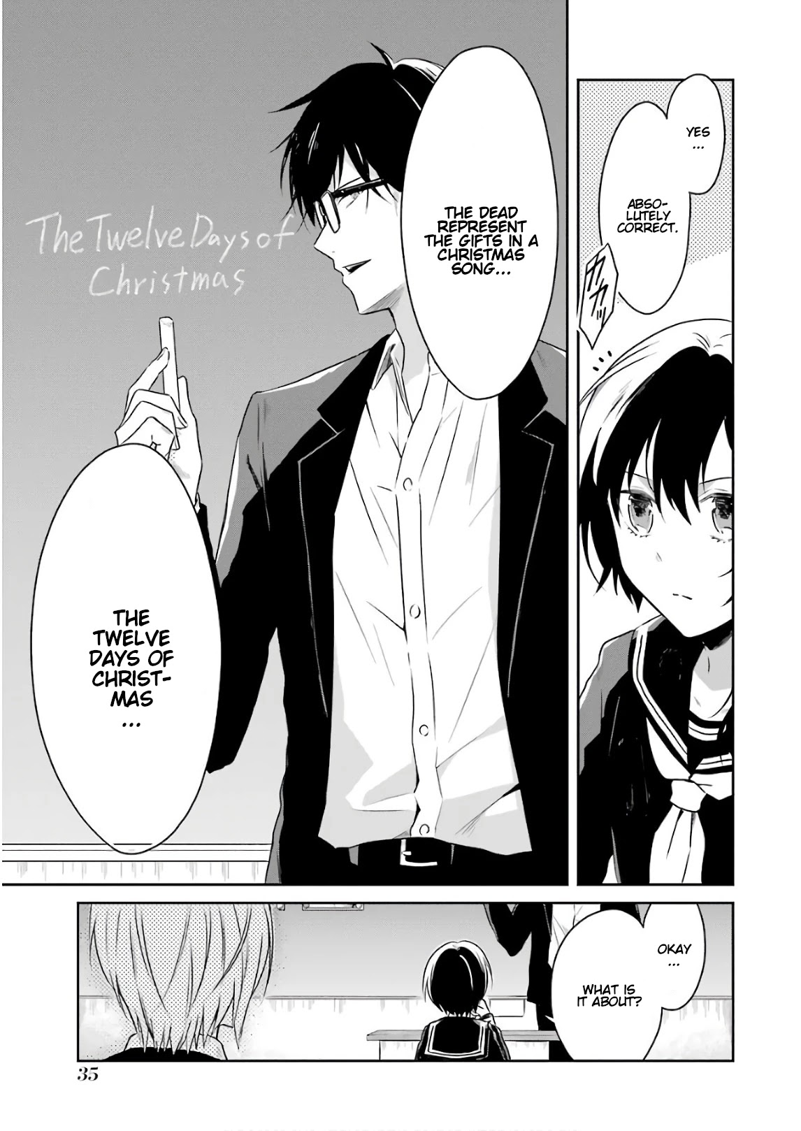Sensei no yasashi koroshi kata Chapter 10 page 33 - Chapter 10: I look forward to the special lesson!