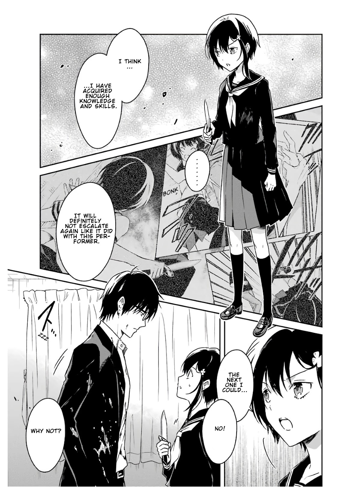 Sensei no yasashi koroshi kata Chapter 7.1 page 11 - Chapter 7.1: Let me do it, Sato-Sensei