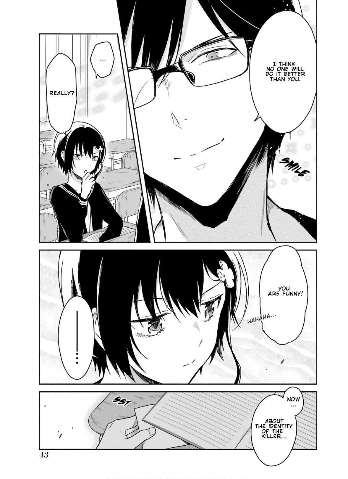 Sensei no yasashi koroshi kata Chapter 7.3 page 13 - Chapter 7.3