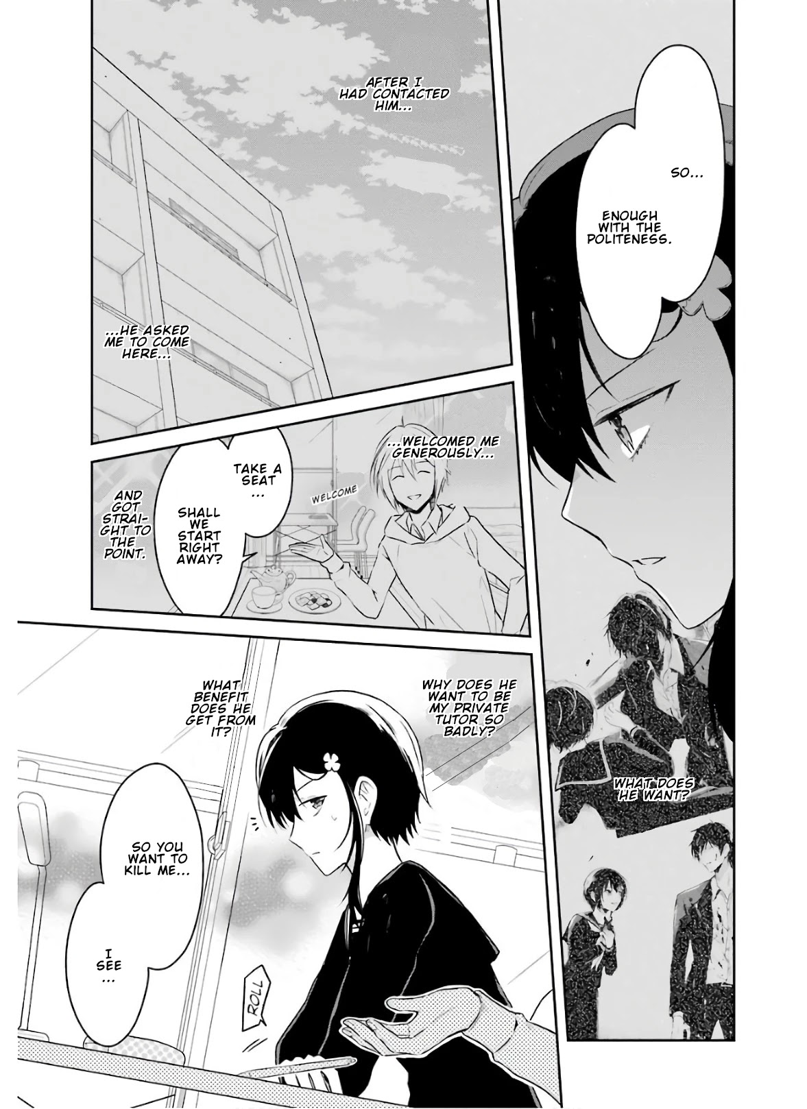Sensei no yasashi koroshi kata Chapter 8.1 page 17 - Chapter 8.1: From now on without me!