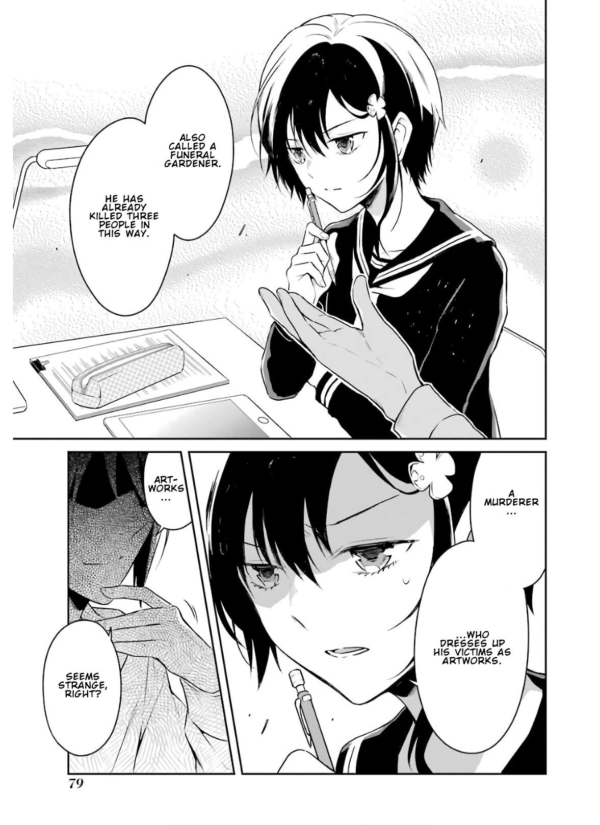 Sensei no yasashi koroshi kata Chapter 8.1 page 5 - Chapter 8.1: From now on without me!
