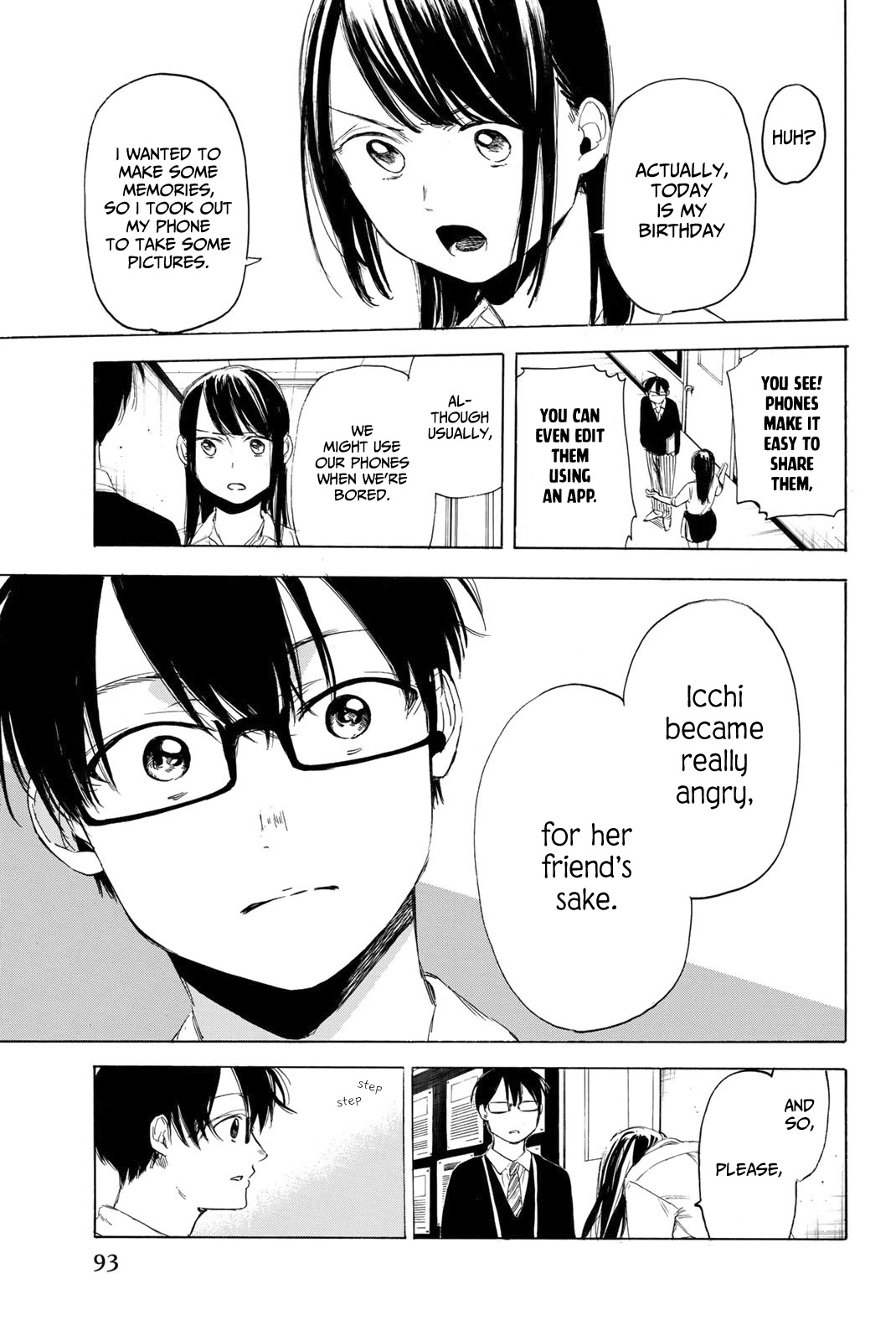 Sensei, Suki desu. Chapter 10 page 11 - Chapter 10: Can I still face you when we're in a fight?