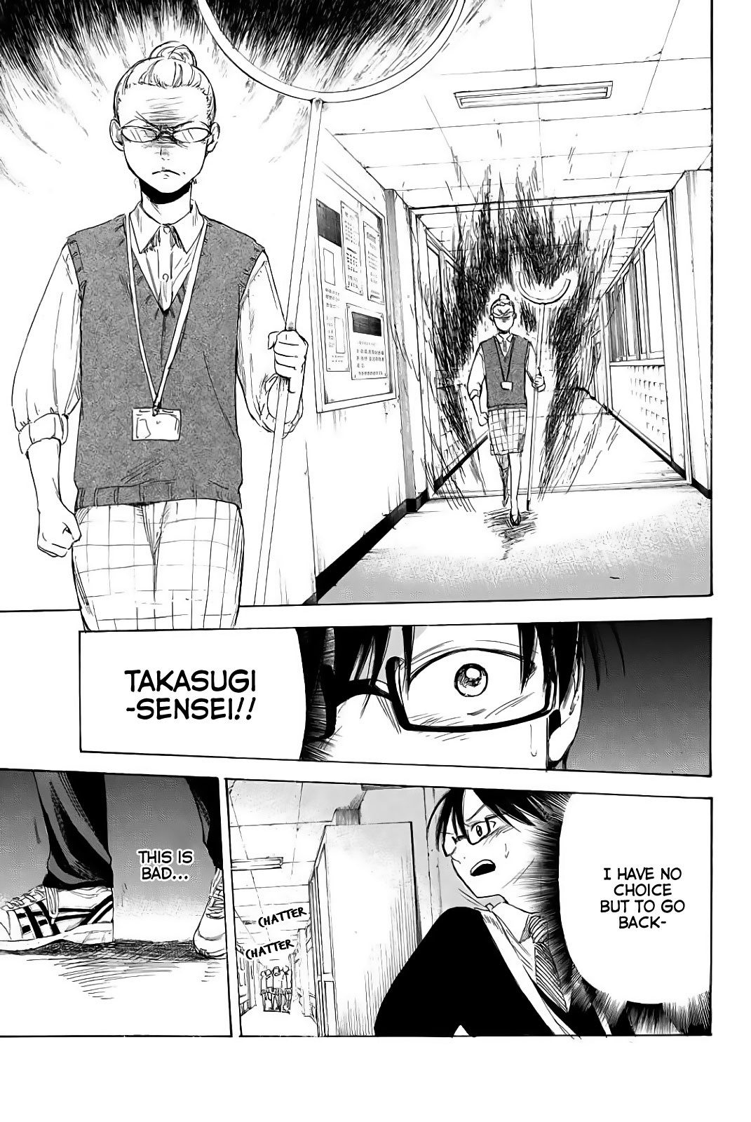 Sensei, Suki desu. Chapter 3 page 20 - Chapter 3: Question 3: Hiding and staring at a garden filled with girls, is that what you like doing?