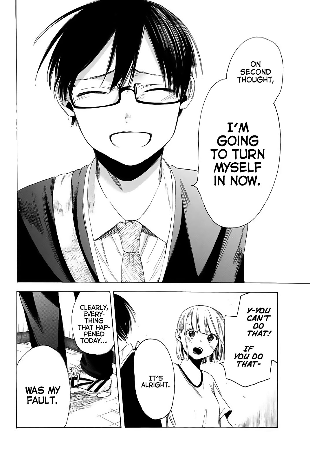 Sensei, Suki desu. Chapter 3 page 27 - Chapter 3: Question 3: Hiding and staring at a garden filled with girls, is that what you like doing?