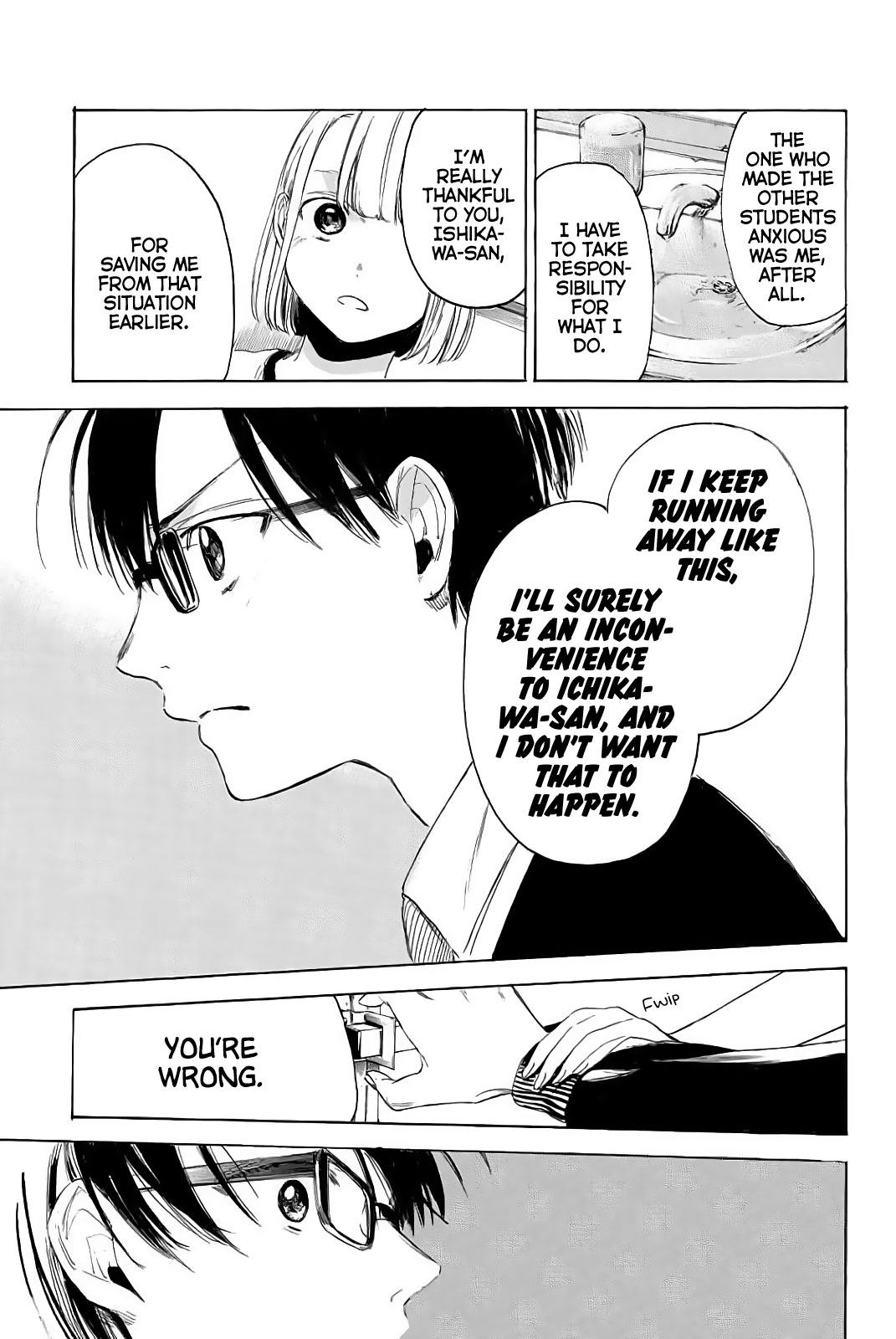 Sensei, Suki desu. Chapter 3 page 28 - Chapter 3: Question 3: Hiding and staring at a garden filled with girls, is that what you like doing?