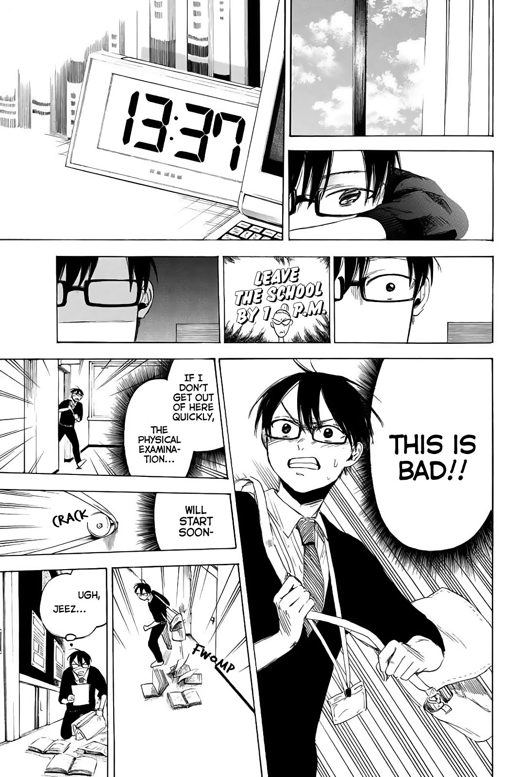 Sensei, Suki desu. Chapter 3 page 7 - Chapter 3: Question 3: Hiding and staring at a garden filled with girls, is that what you like doing?
