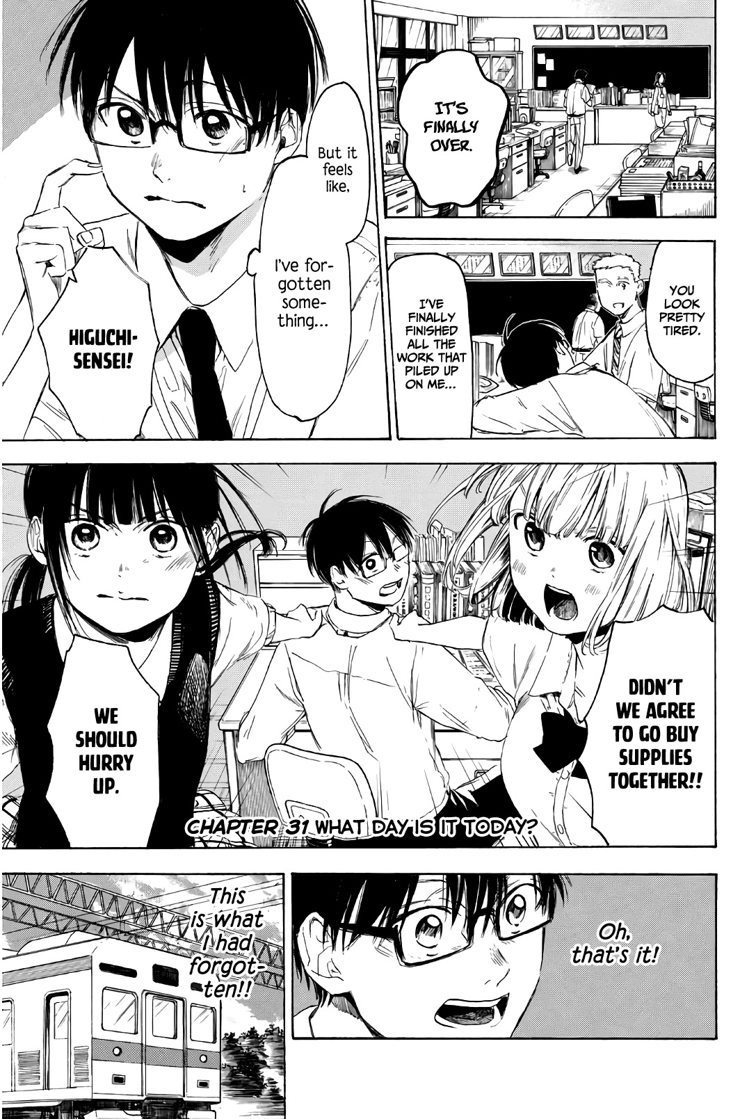 Sensei, Suki desu. Chapter 31 page 4 - Chapter 31
