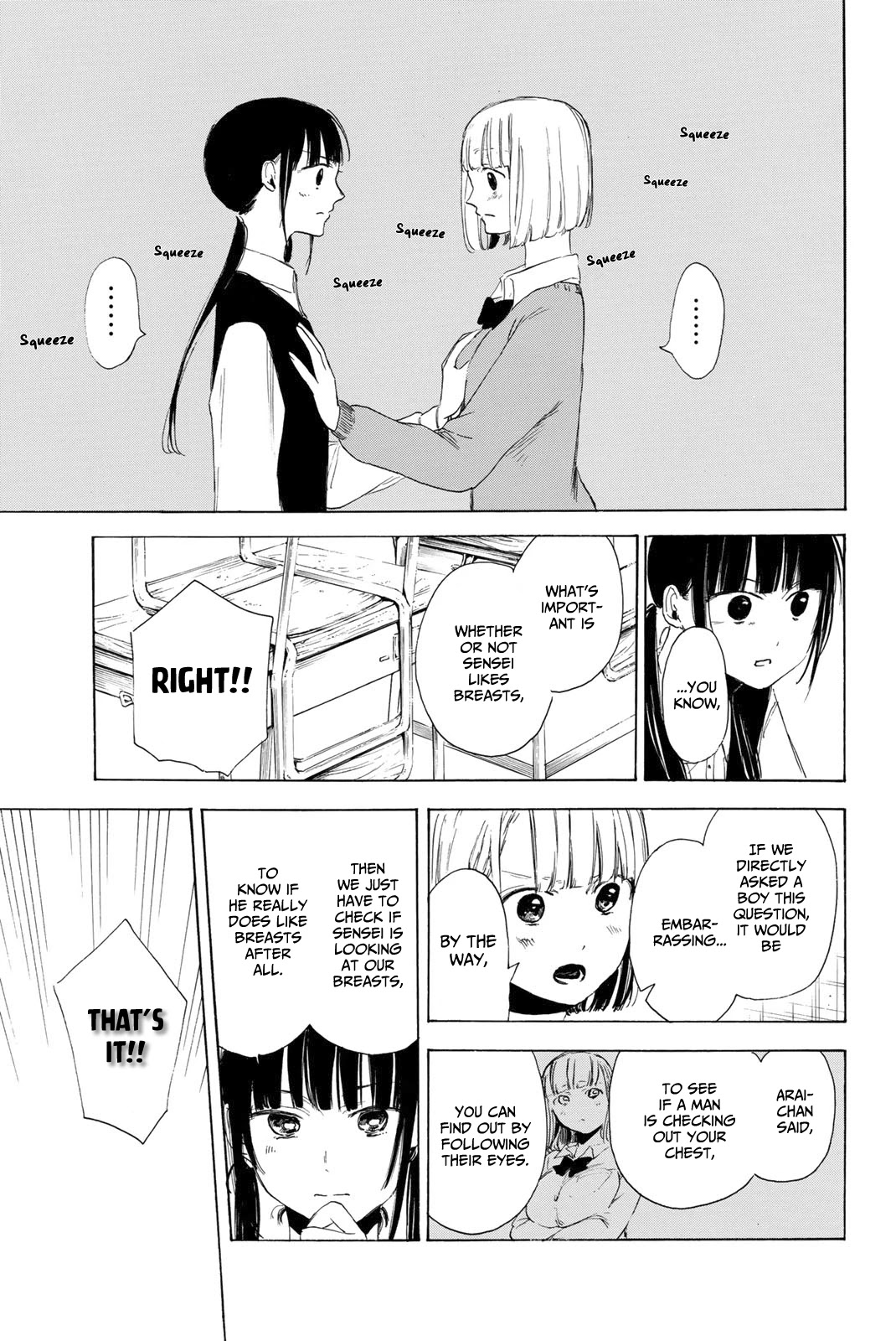 Sensei, Suki desu. Chapter 7 page 10 - Chapter 7: Do you like big breast or small breasts?