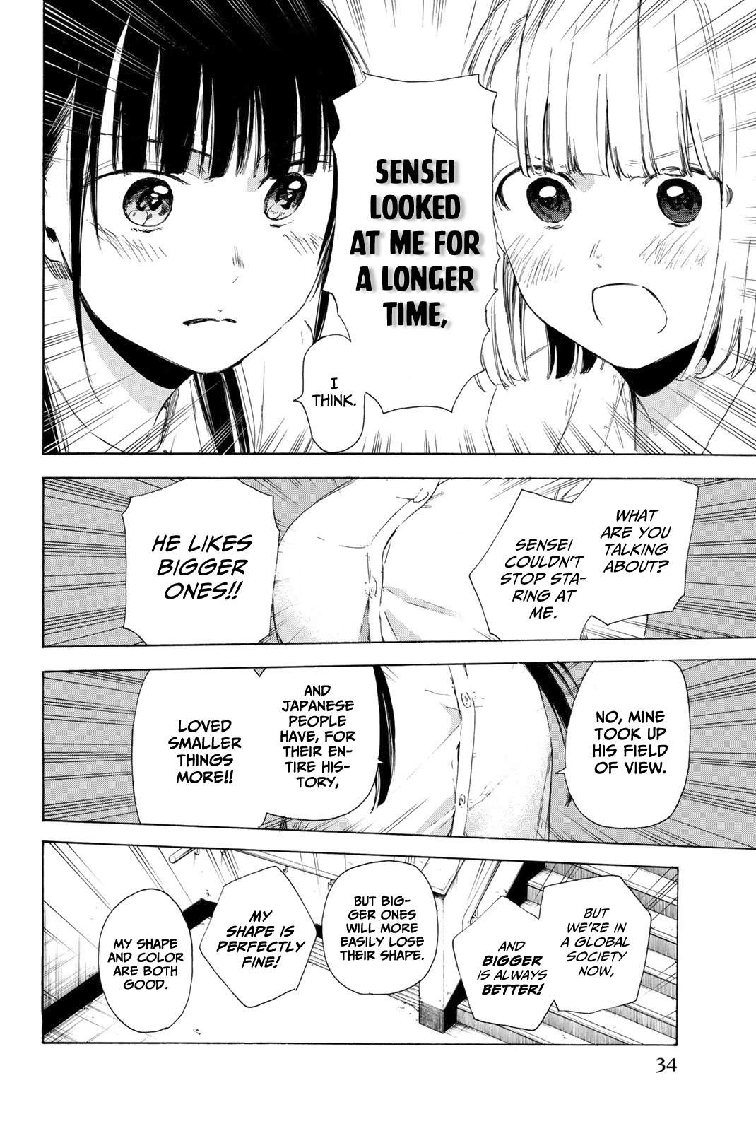 Sensei, Suki desu. Chapter 7 page 15 - Chapter 7: Do you like big breast or small breasts?