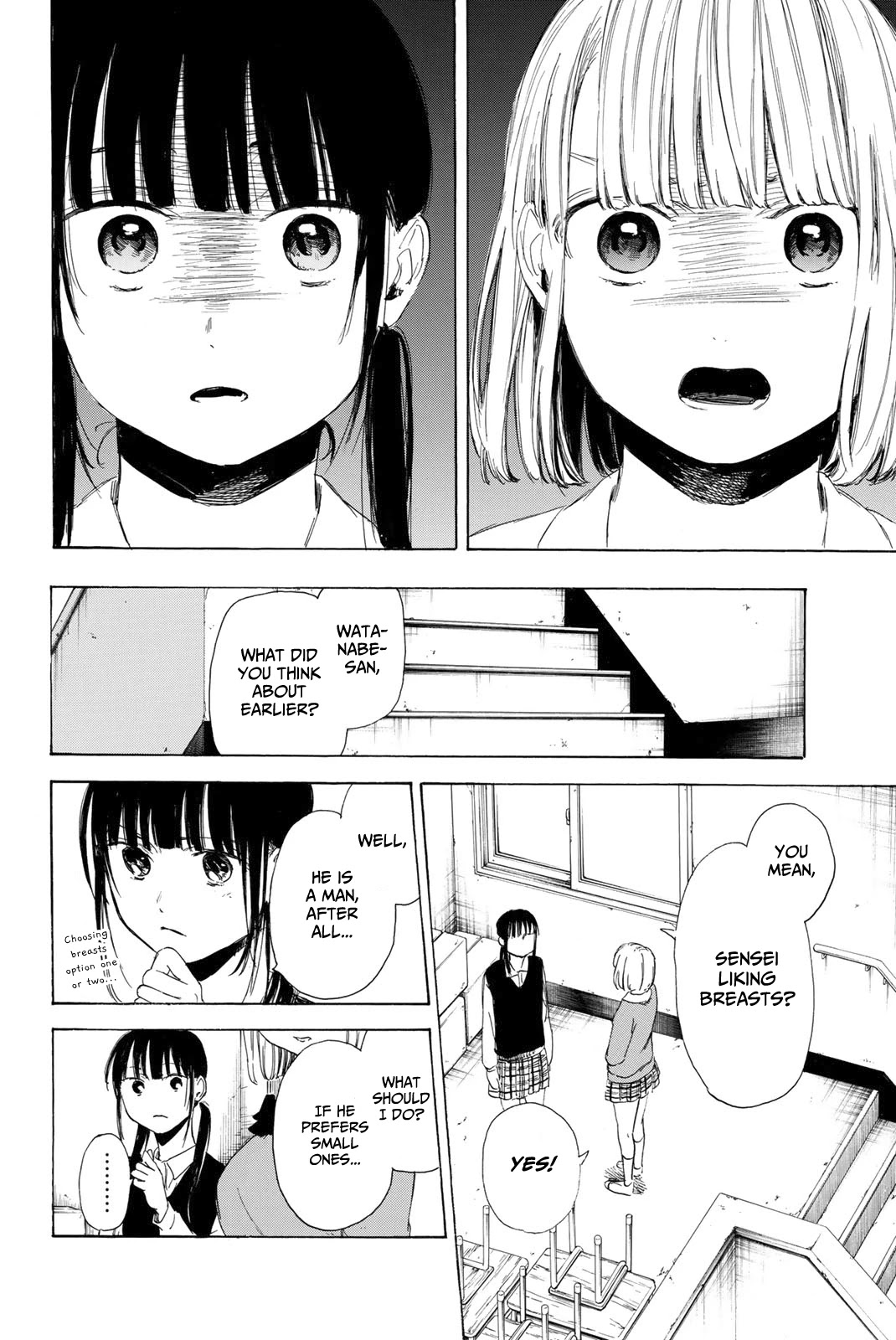 Sensei, Suki desu. Chapter 7 page 7 - Chapter 7: Do you like big breast or small breasts?