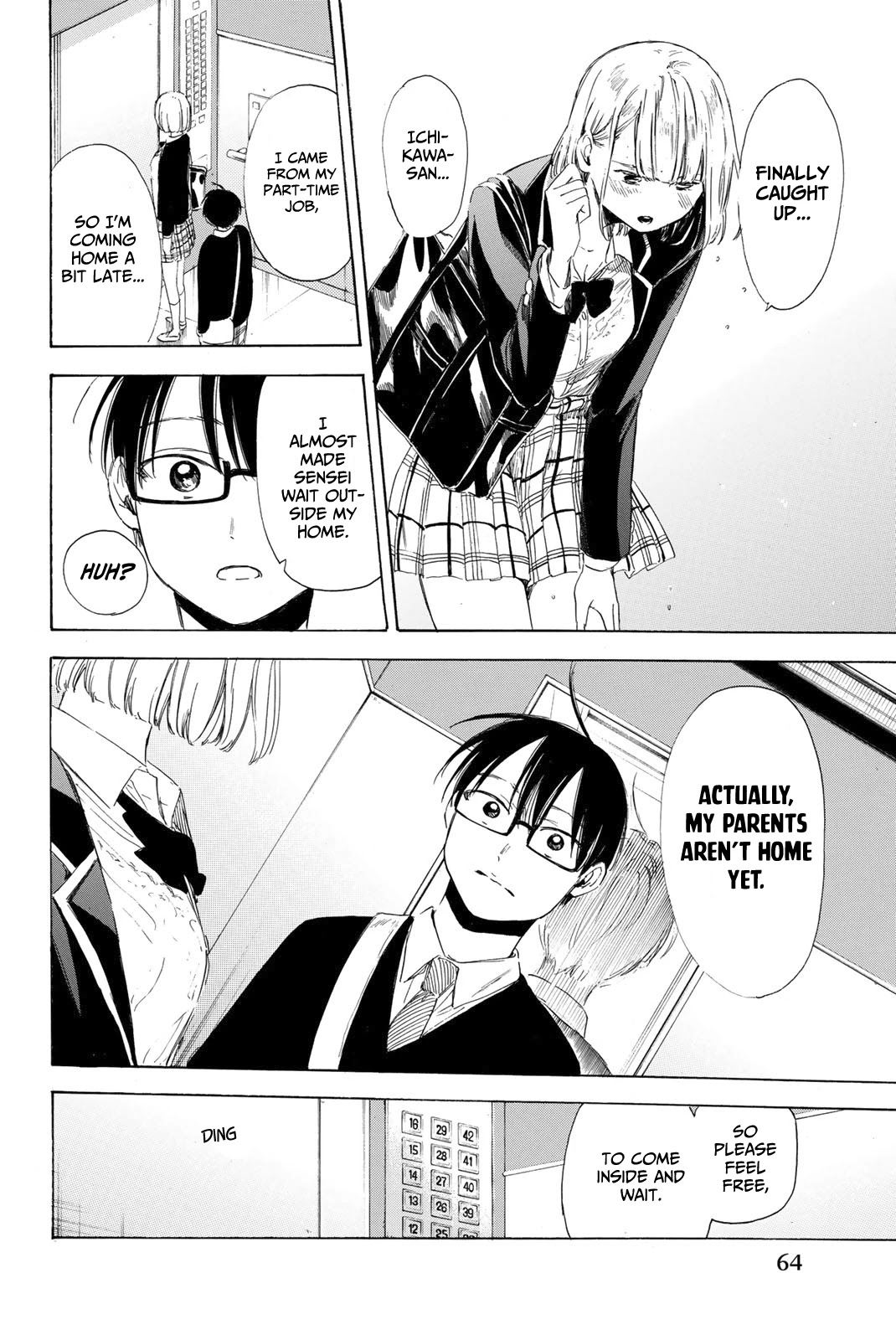 Sensei, Suki desu. Chapter 8 page 21 - Chapter 8: What's the best thing to bring when visiting a sick friend?
