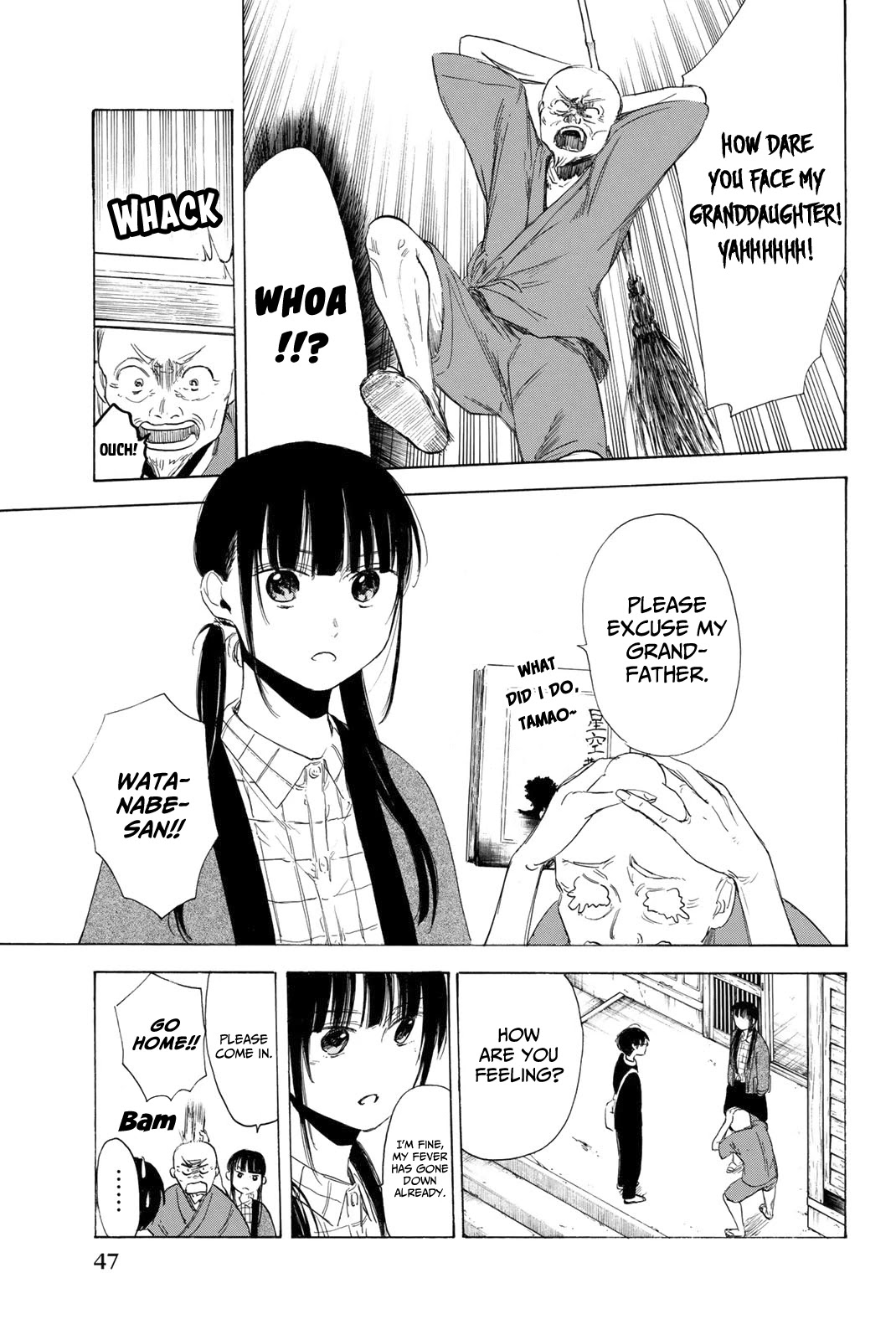 Sensei, Suki desu. Chapter 8 page 5 - Chapter 8: What's the best thing to bring when visiting a sick friend?