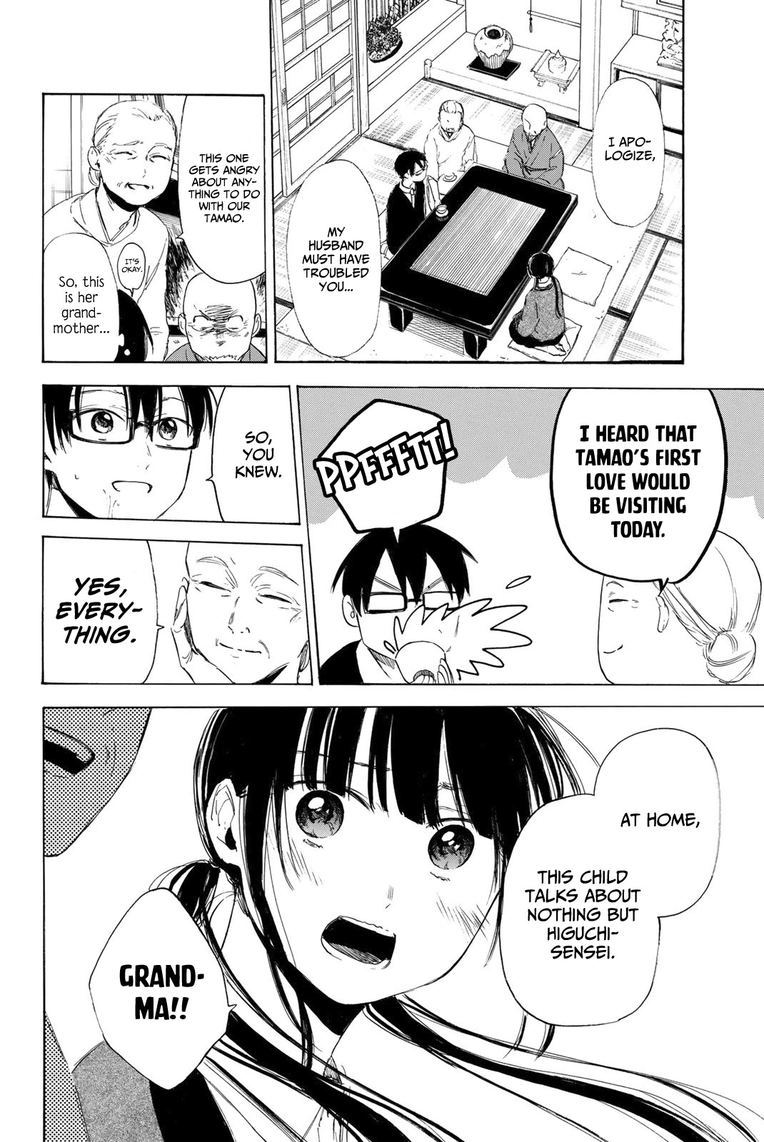 Sensei, Suki desu. Chapter 8 page 6 - Chapter 8: What's the best thing to bring when visiting a sick friend?
