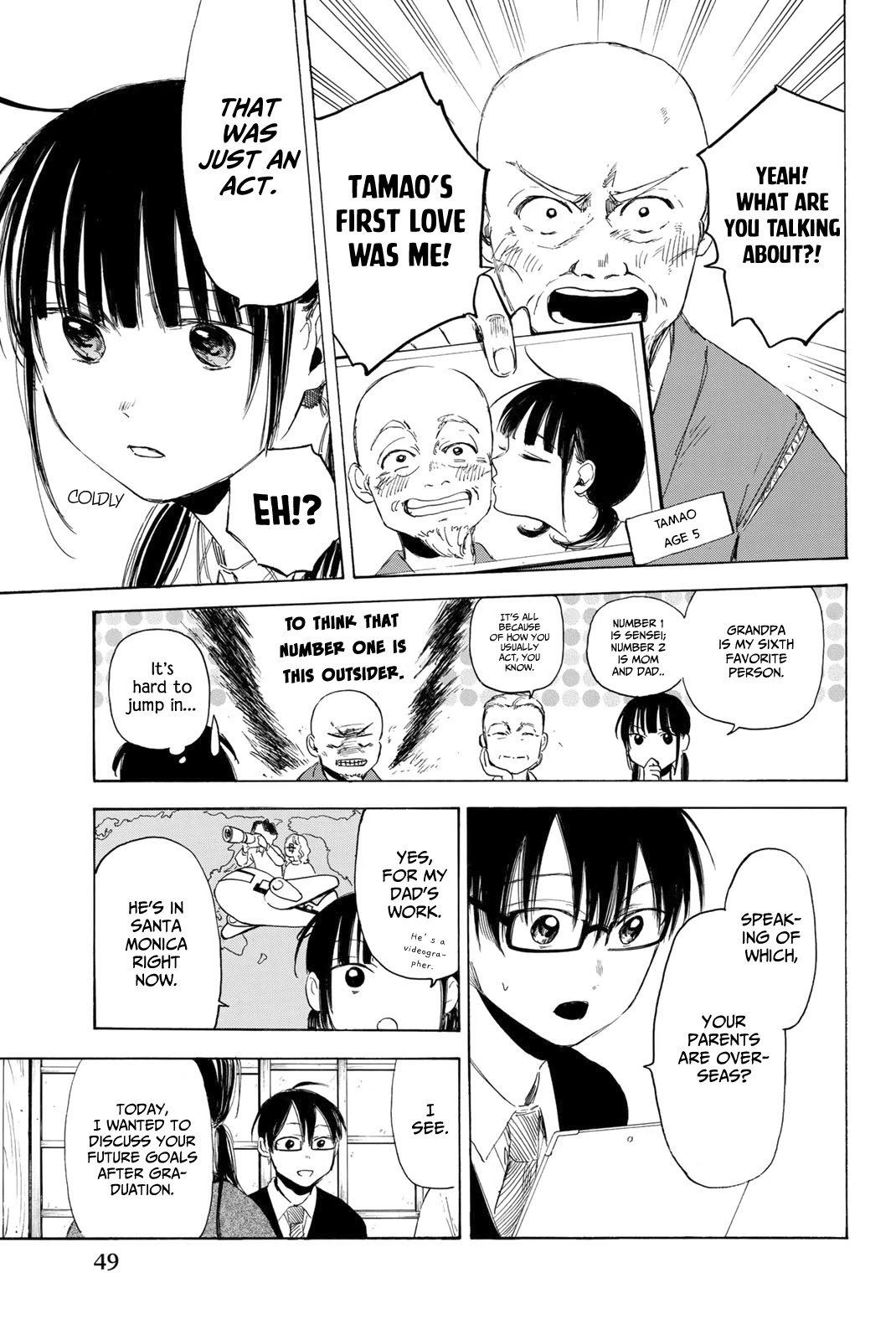 Sensei, Suki desu. Chapter 8 page 7 - Chapter 8: What's the best thing to bring when visiting a sick friend?