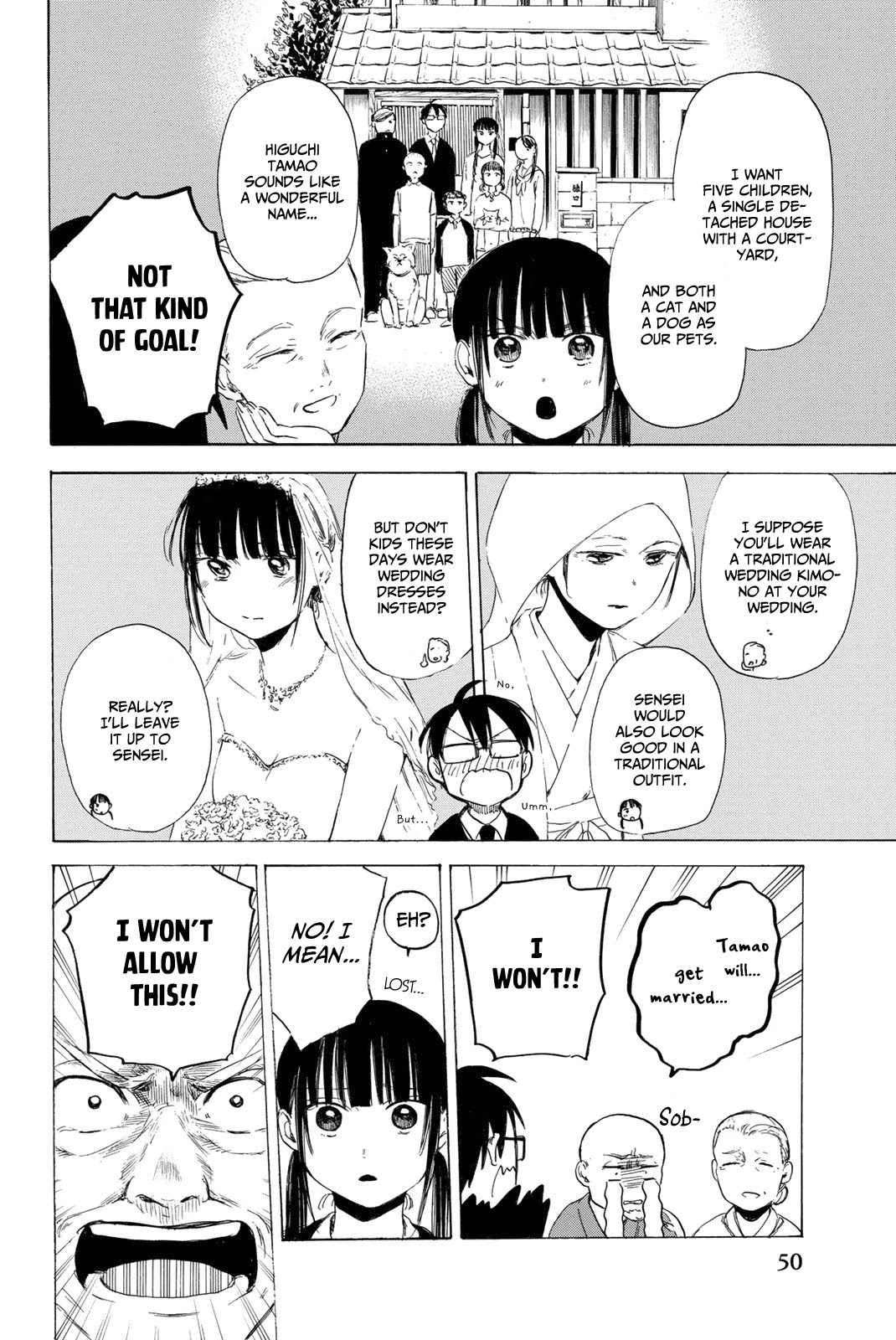 Sensei, Suki desu. Chapter 8 page 8 - Chapter 8: What's the best thing to bring when visiting a sick friend?
