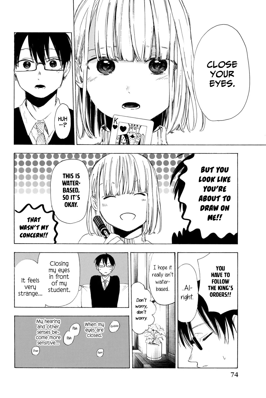 Sensei, Suki desu. Chapter 9 page 12 - Chapter 9: What do you think about having a home visit with just us two?