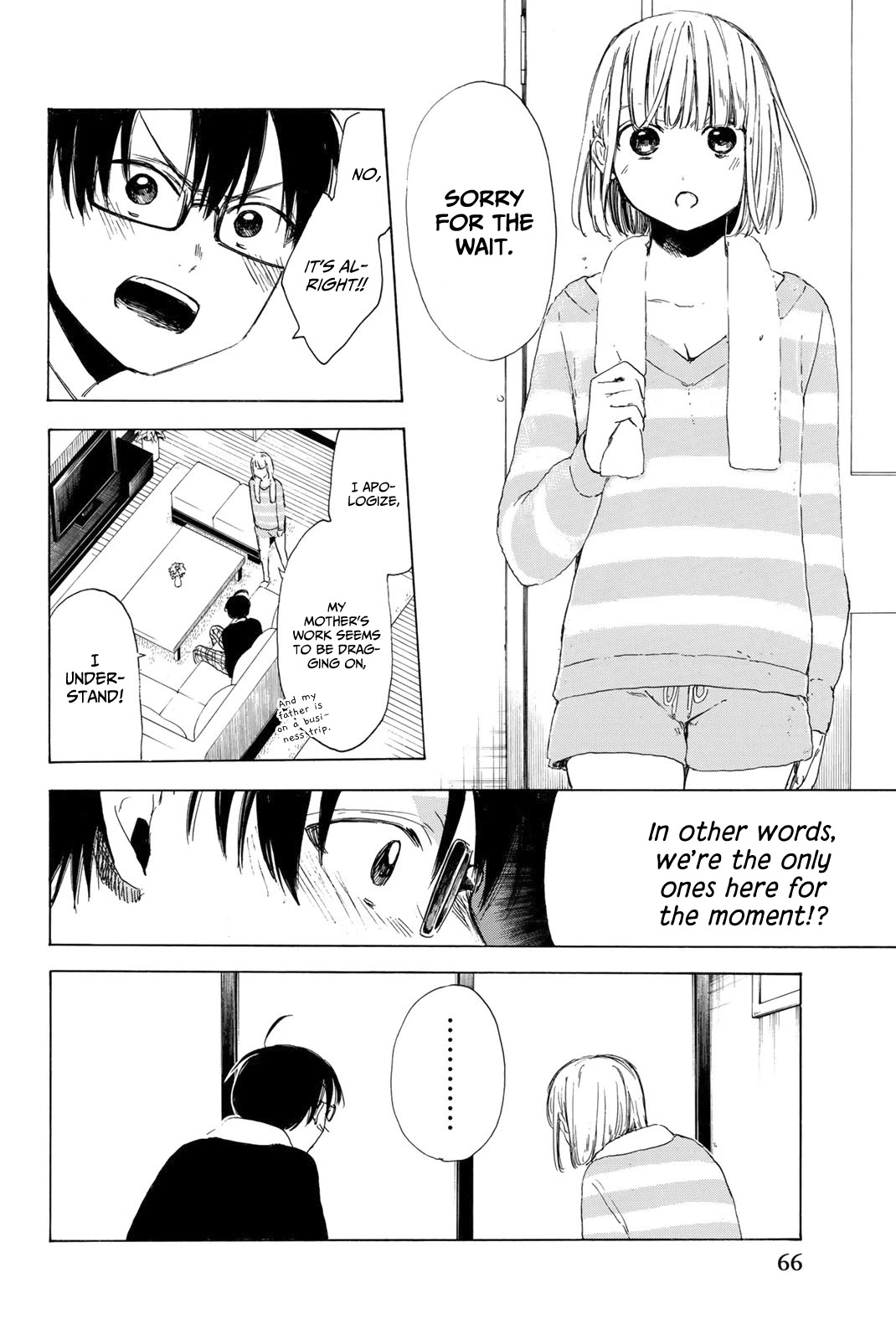 Sensei, Suki desu. Chapter 9 page 4 - Chapter 9: What do you think about having a home visit with just us two?