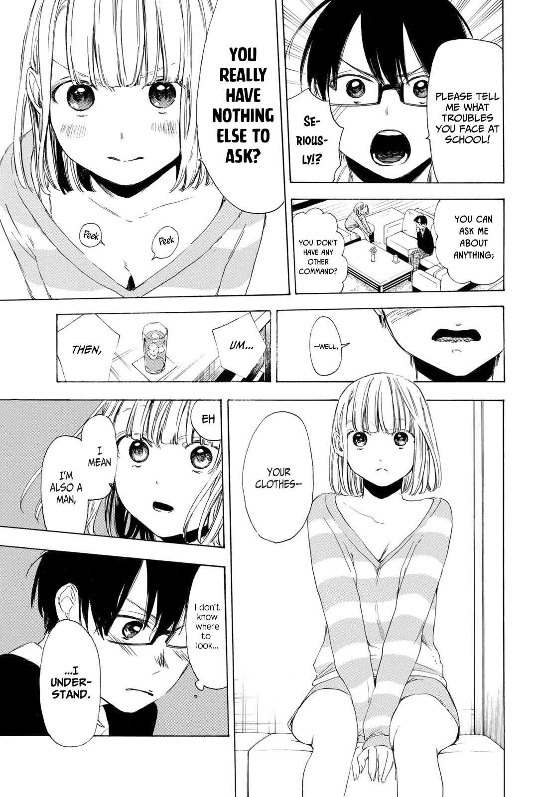 Sensei, Suki desu. Chapter 9 page 9 - Chapter 9: What do you think about having a home visit with just us two?