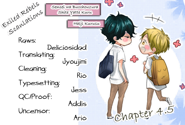 Sensei wa Butchozura Shite Yatte Kuru Chapter 4.5 page 6 - Chapter 4.5